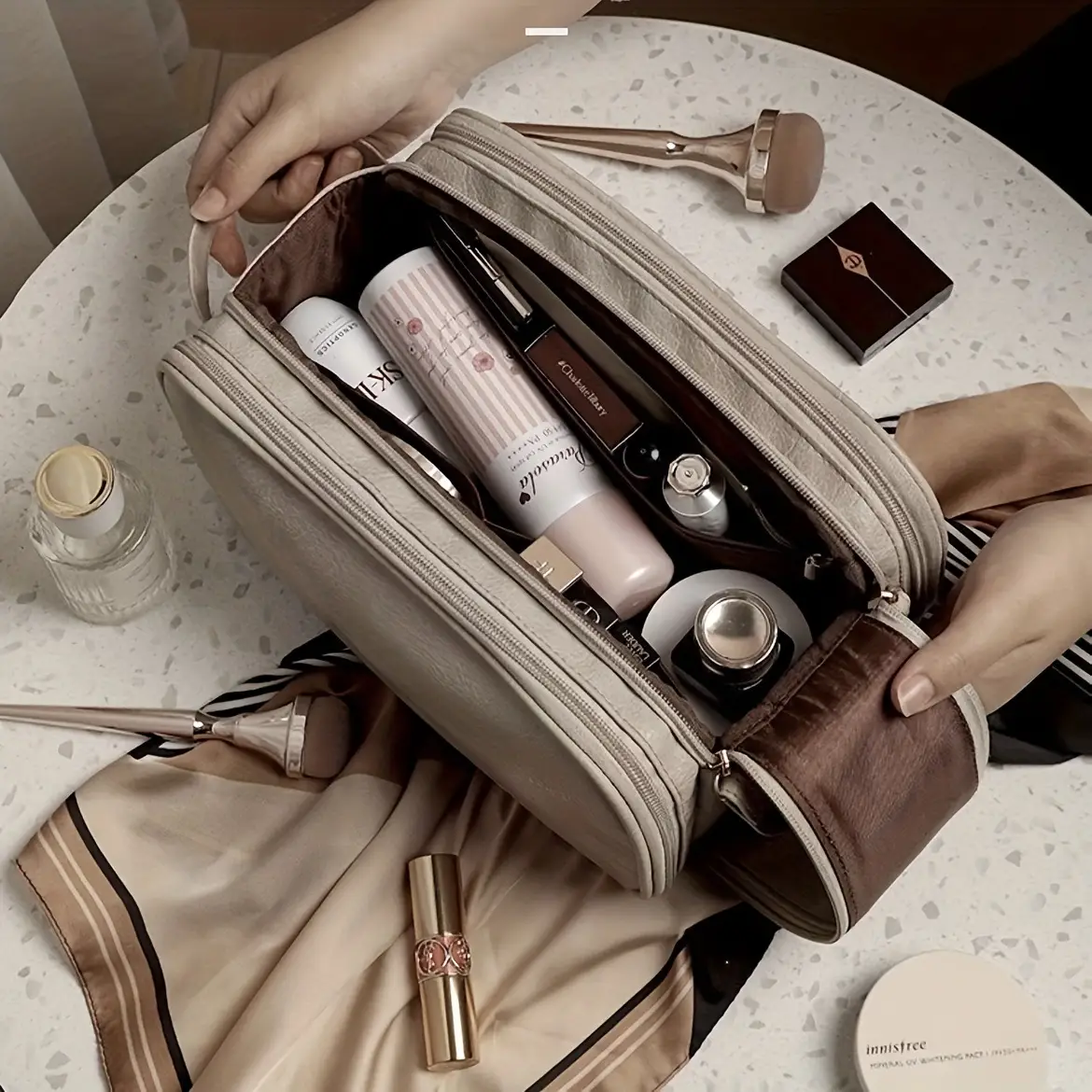 2026 Travel Makeup & Toiletries Bag for Women — feature 5