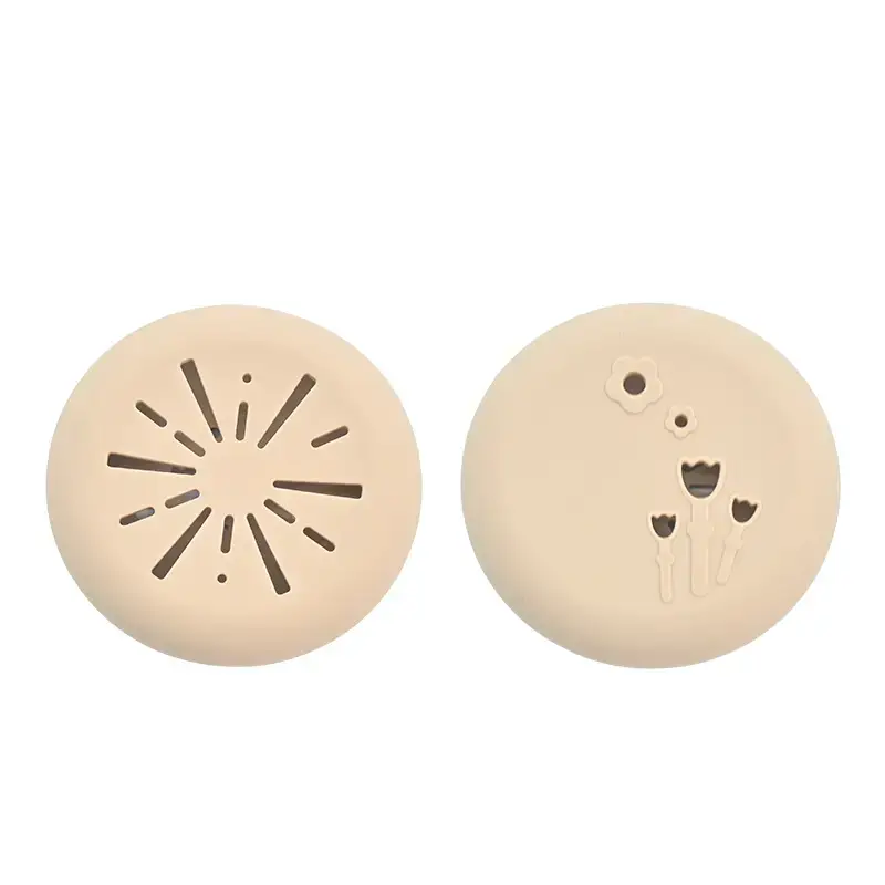 Pink Silicone Makeup Brush Storage Box with Dustproof Design - Image 9