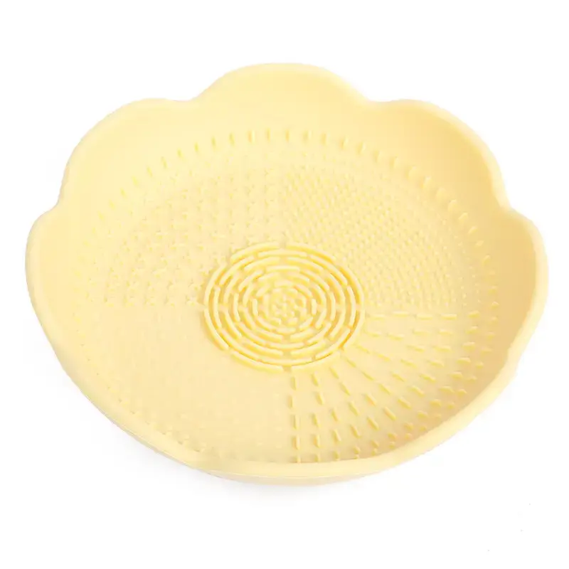 Pink Silicone Makeup Brush Storage Box with Dustproof Design - Image 14