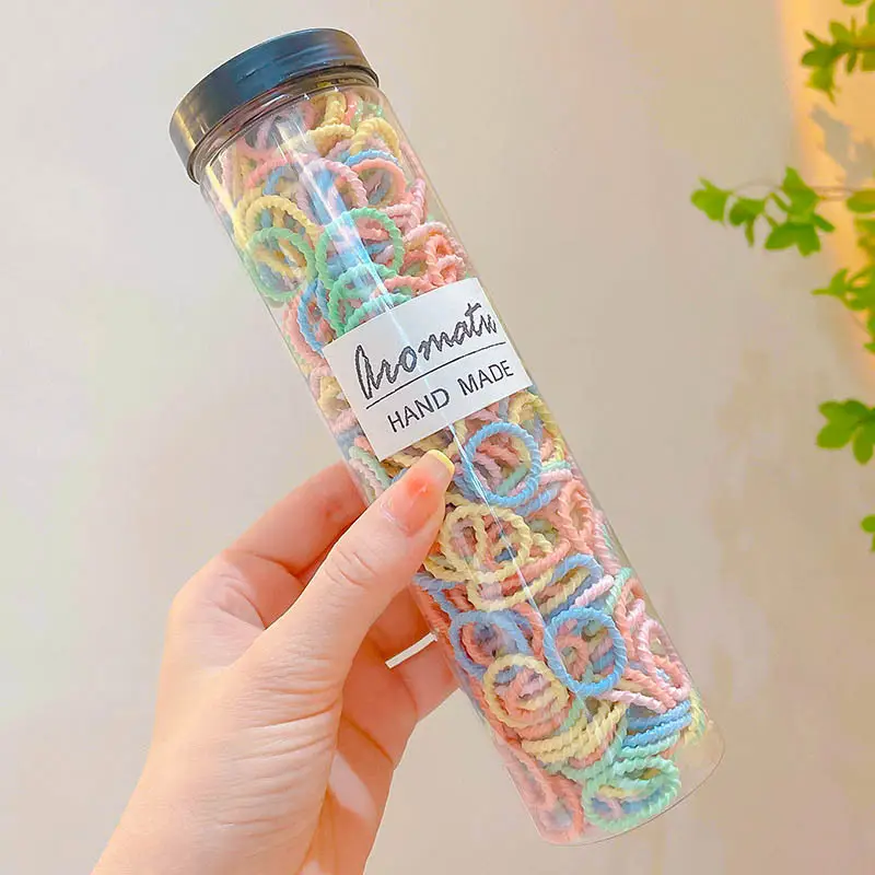 Canned Rubber Hair Ties Black 20 Pcs - Image 26