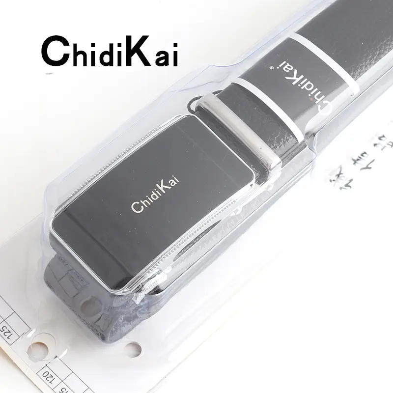ChidiKai Alloy Men's Belt with Automatic Buckle Edge - Image 6