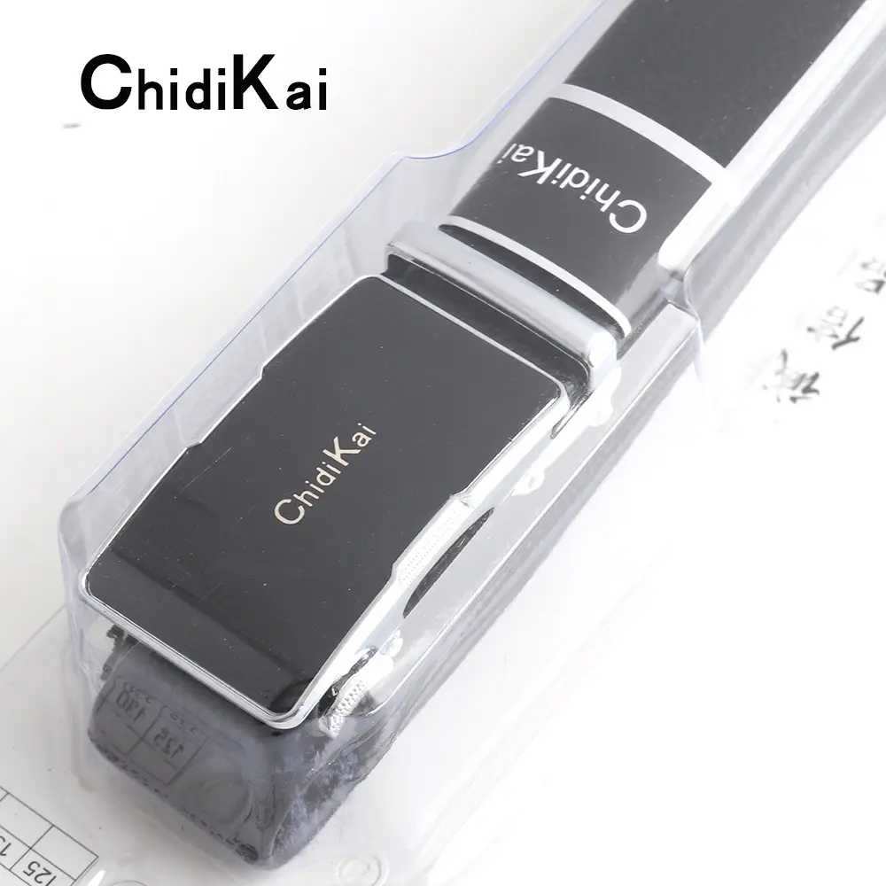 ChidiKai Alloy Men's Belt with Automatic Buckle Edge - Image 7