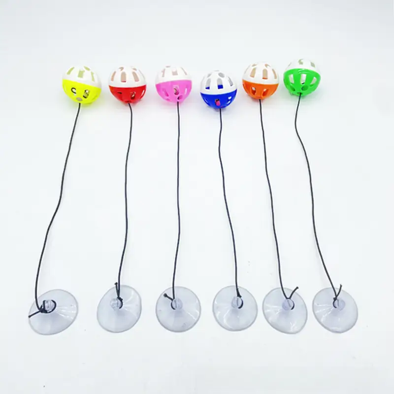 Cat Toy Bell Ball Wholesale 38mm Crinkle Paper Ball Rotating Catnip Ball Self-Entertainment Interactive Fun Pet Supplies