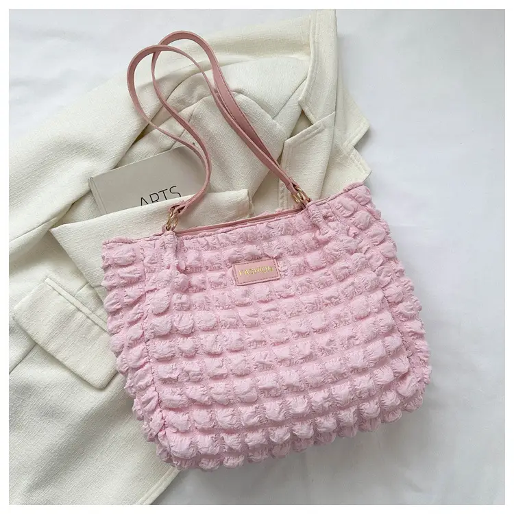 Purple Pleated Shoulder Bag for Women 2023 — feature 19