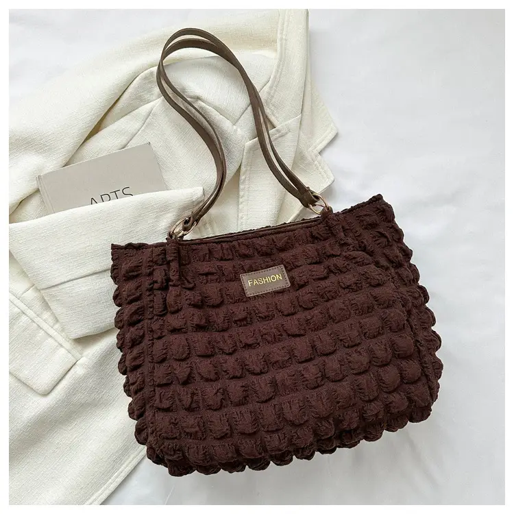 Purple Pleated Shoulder Bag for Women 2023 — feature 23