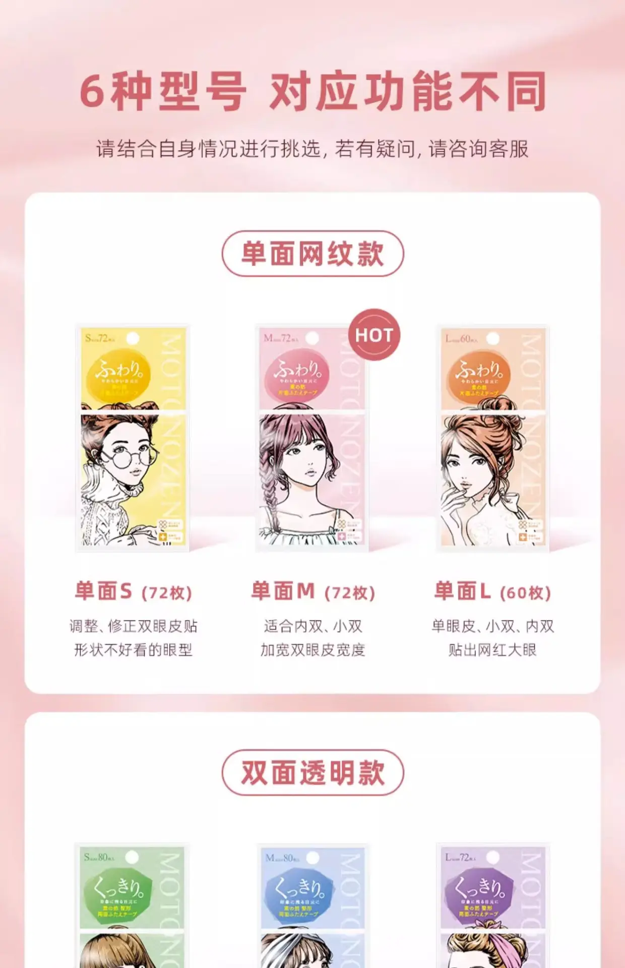 Invisible Eyelid Patch for Small Eyes 100% Quality — feature 1