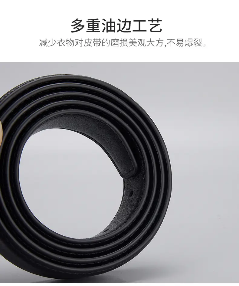 Women's Korean Style Square Buckle Leather Belt — feature 16