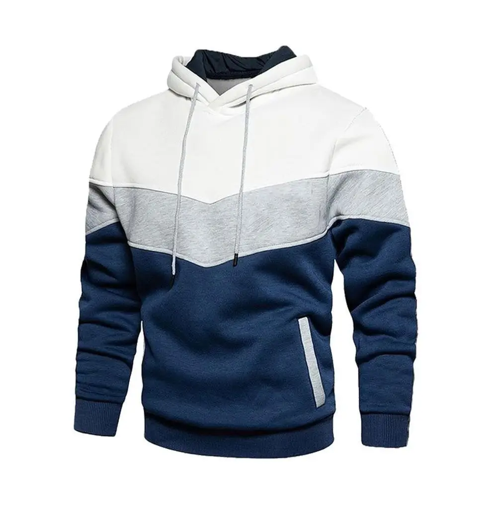 2023 Fleece Hoodie Yellow White Blue Casual Winter Sports