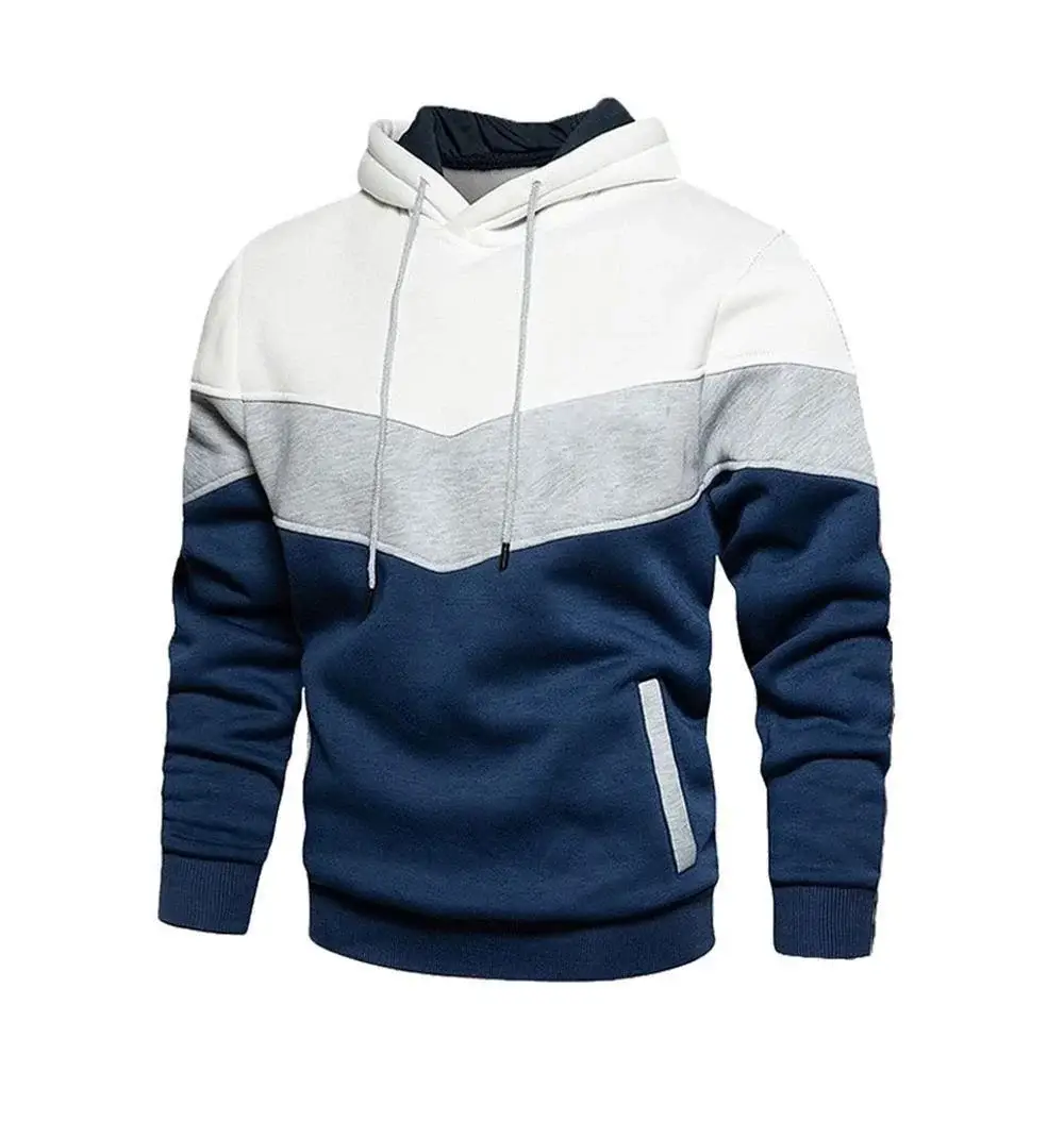 2023 Fleece Hoodie Yellow White Blue Casual Winter Sports — feature 5