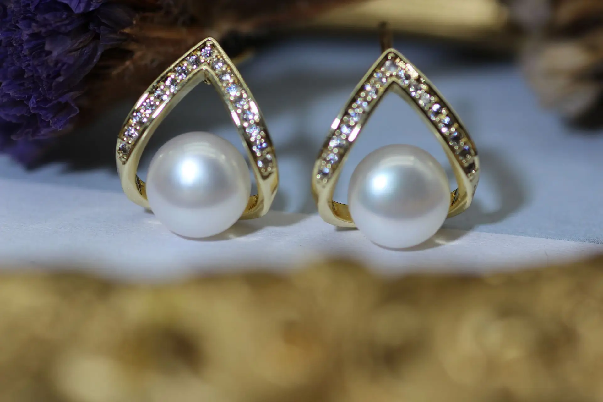 Pearl Earrings 925 Silver Needle Natural Freshwater Pearl 2024 Birthday Gift — feature 16