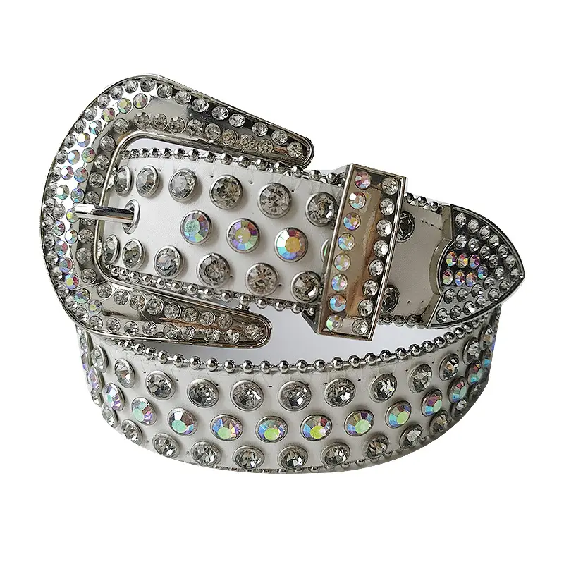 Full Diamond Belt Cross-border Fashion All-match Decorative Personality Diamond Crystal Shining Belt Korean Heavy Industry — feature 10