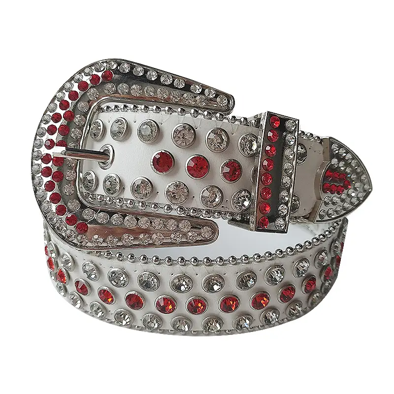 Full Diamond Belt Cross-border Fashion All-match Decorative Personality Diamond Crystal Shining Belt Korean Heavy Industry — feature 7