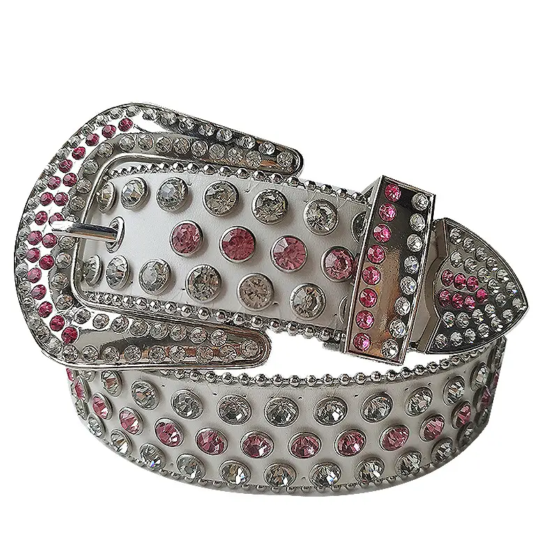 Full Diamond Belt Cross-border Fashion All-match Decorative Personality Diamond Crystal Shining Belt Korean Heavy Industry — feature 9