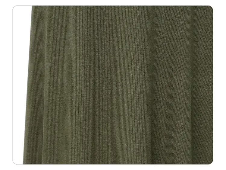 Women Korean Style High Waist Slimming Skirt Olive Green — feature 12