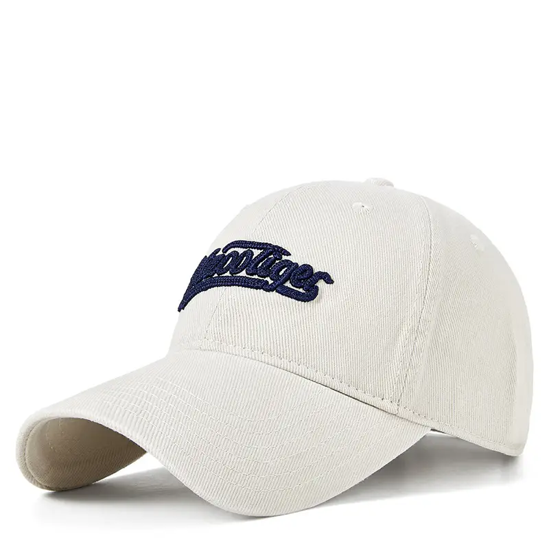 Women's Embroidered Korean Style Sun Hat Beige - Image 9