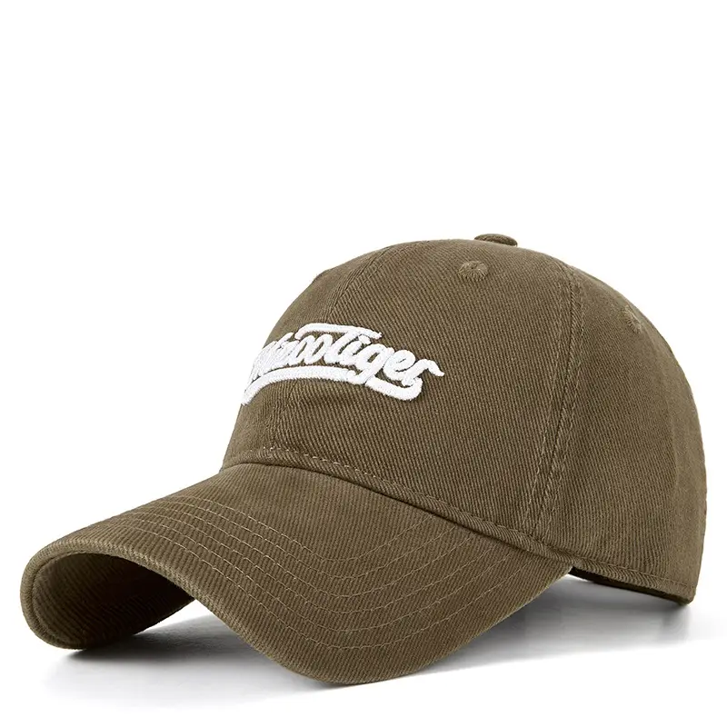 Women's Embroidered Korean Style Sun Hat Beige - Image 4