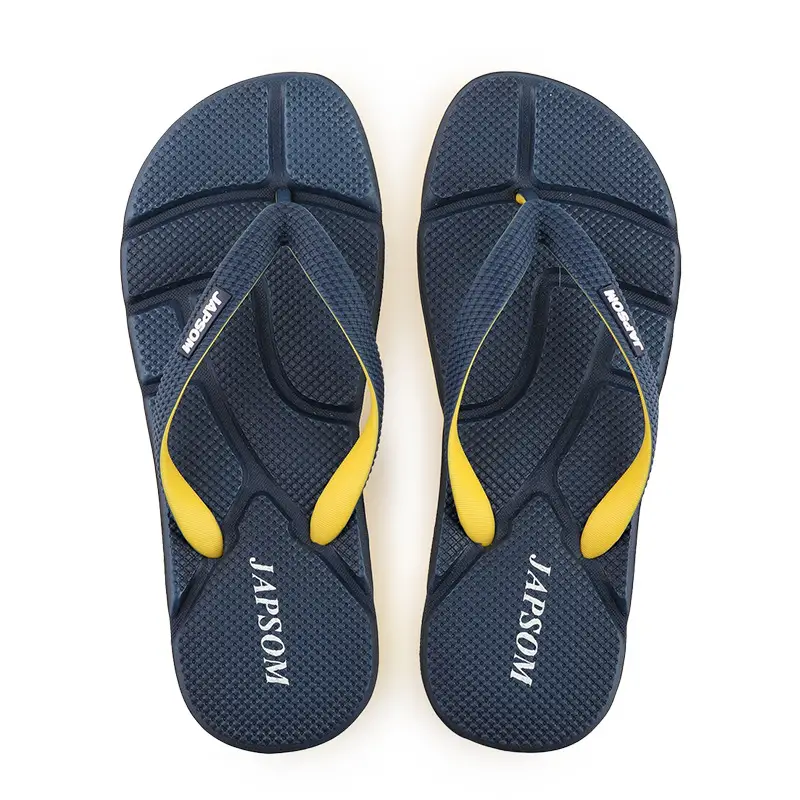 Men's Black EVA Flip Flops Summer Sandals