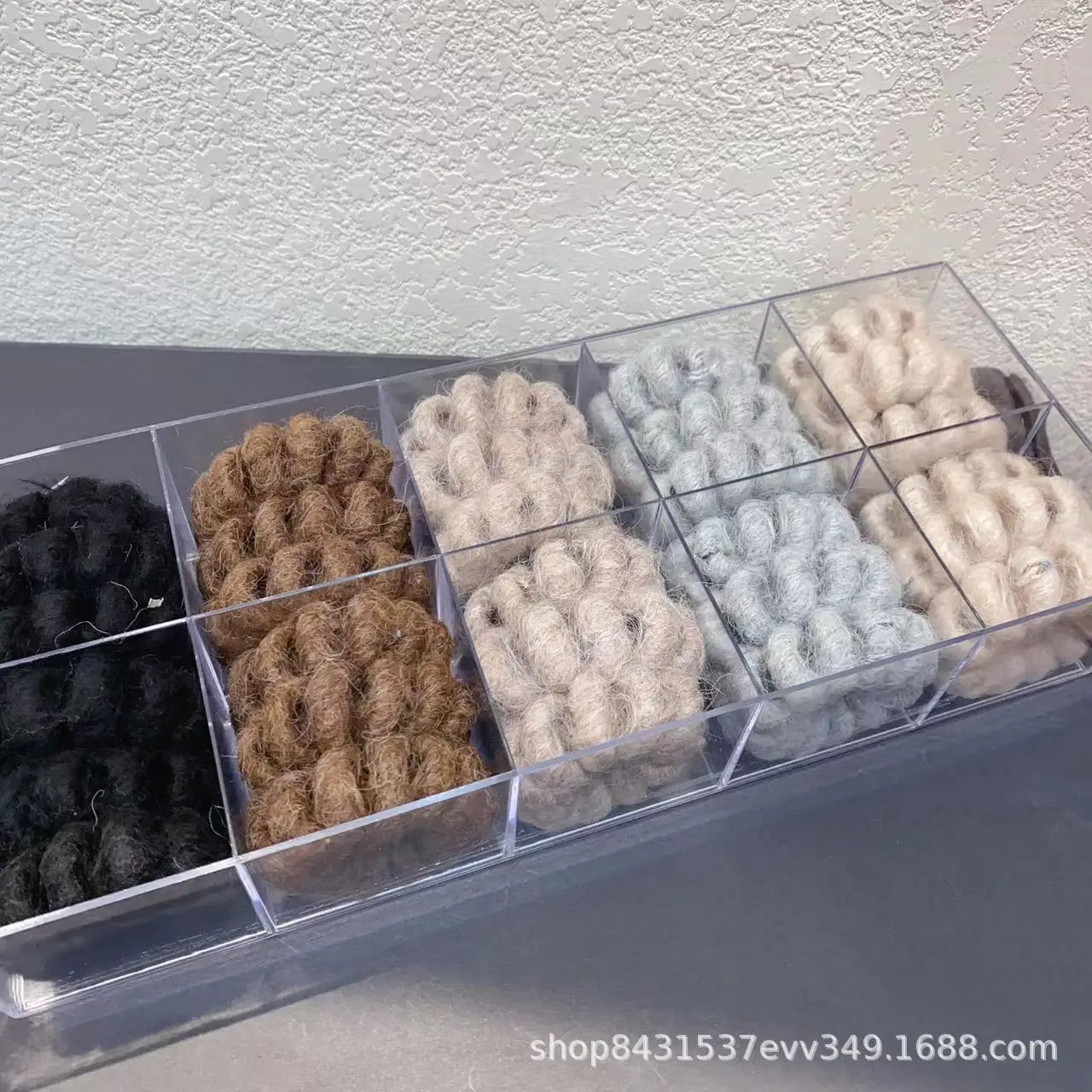 Autumn Plush Hair Pony High Elastic Rings — feature 2