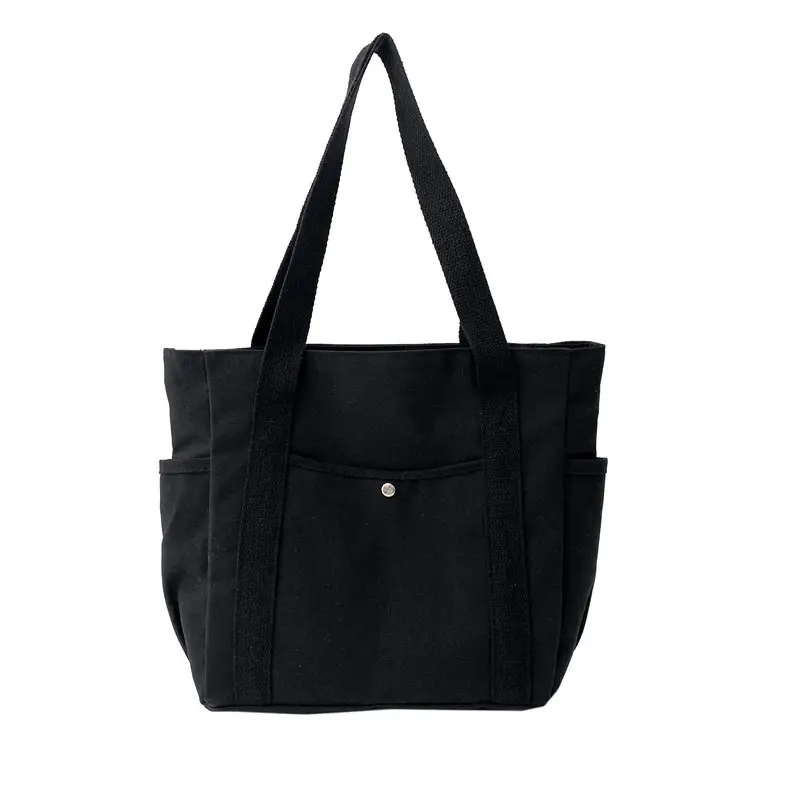 Women's Canvas Shoulder Bag 2023 New Style Large Capacity - Image 7