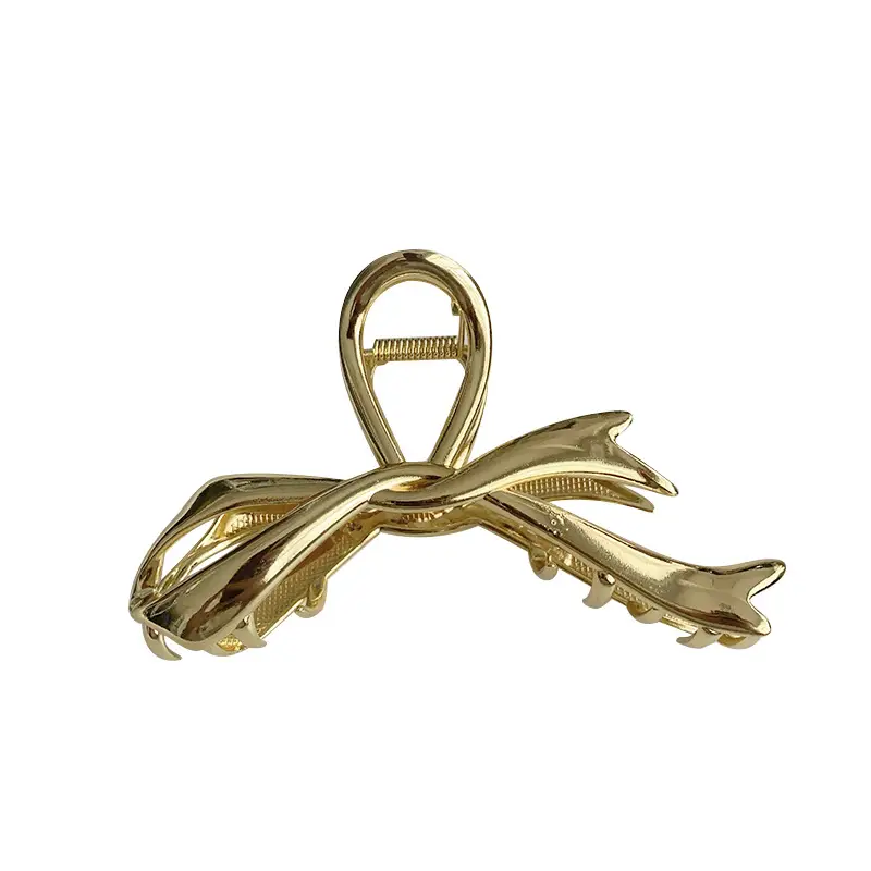 High-end Silver Shark Clip for Women 2023 - Image 10