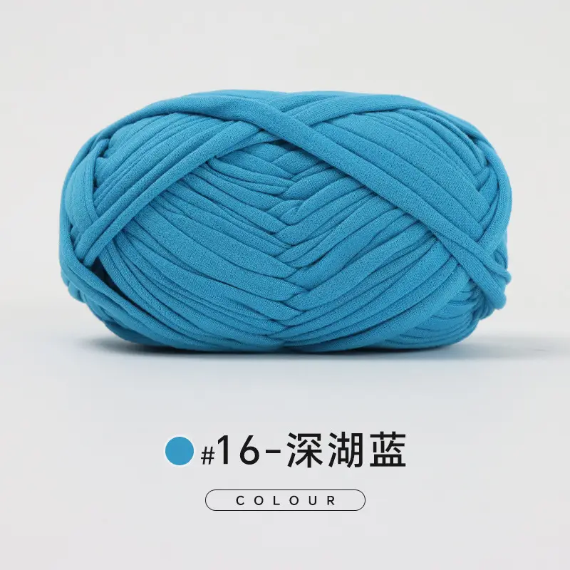 Cloth thread hand-woven diy material hook cotton slippers bag Crochet high elastic thick wool ball large cotton thread - Image 16