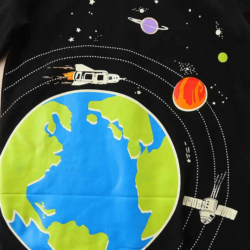 Black Long Sleeve T-Shirt for Boys Autumn Wear - Image 5