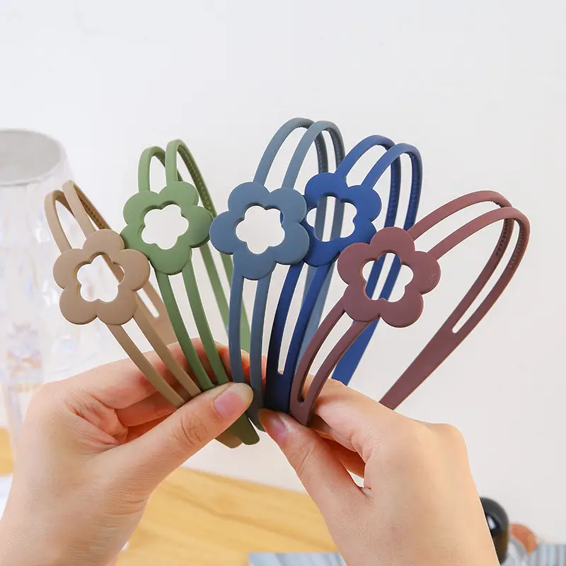 Girls' Toothed Matte Headband Non-Slip Summer Hair Accessory