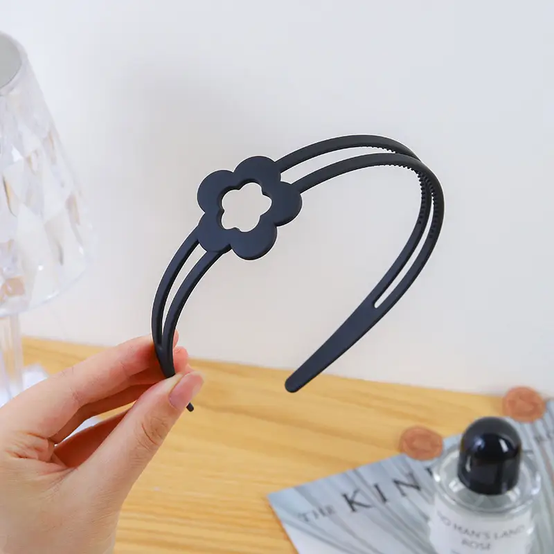 Girls' Toothed Matte Headband Non-Slip Summer Hair Accessory