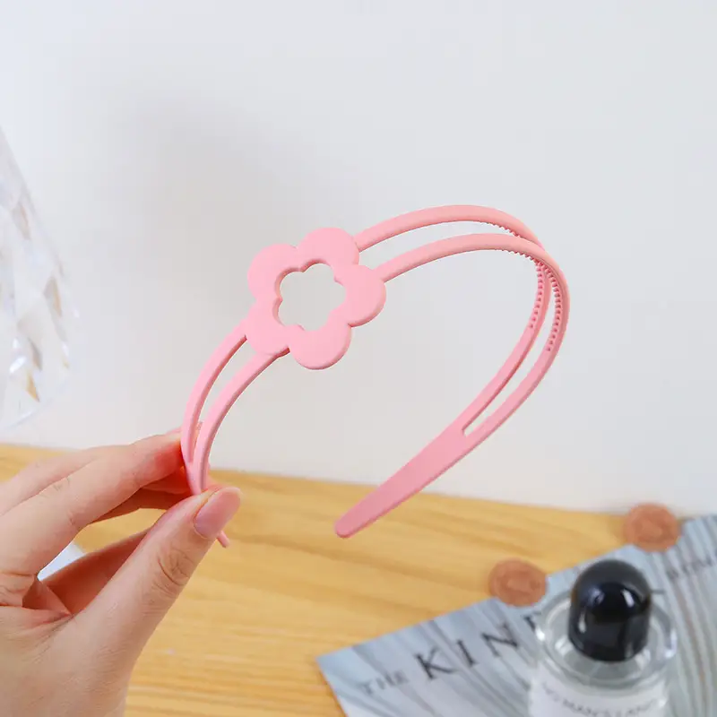 Girls' Toothed Matte Headband Non-Slip Summer Hair Accessory