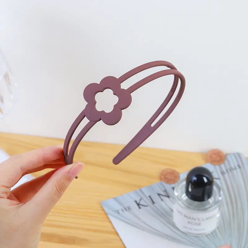 Girls' Toothed Matte Headband Non-Slip Summer Hair Accessory