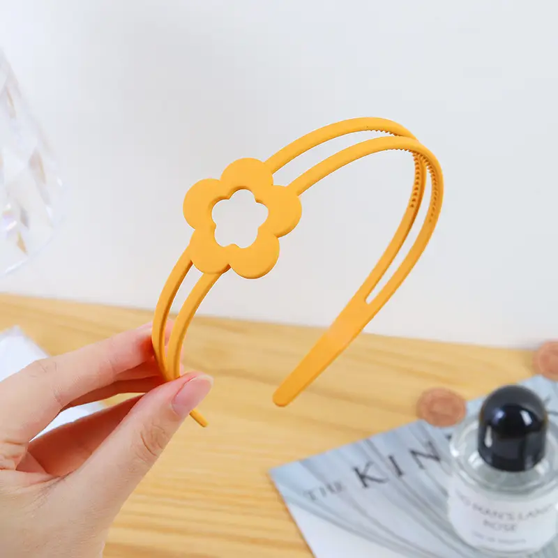 Girls' Toothed Matte Headband Non-Slip Summer Hair Accessory