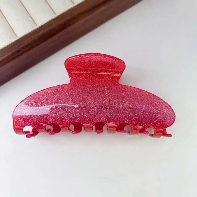 Colorful Glitter Hair Clip for Women Large Updo - Image 3
