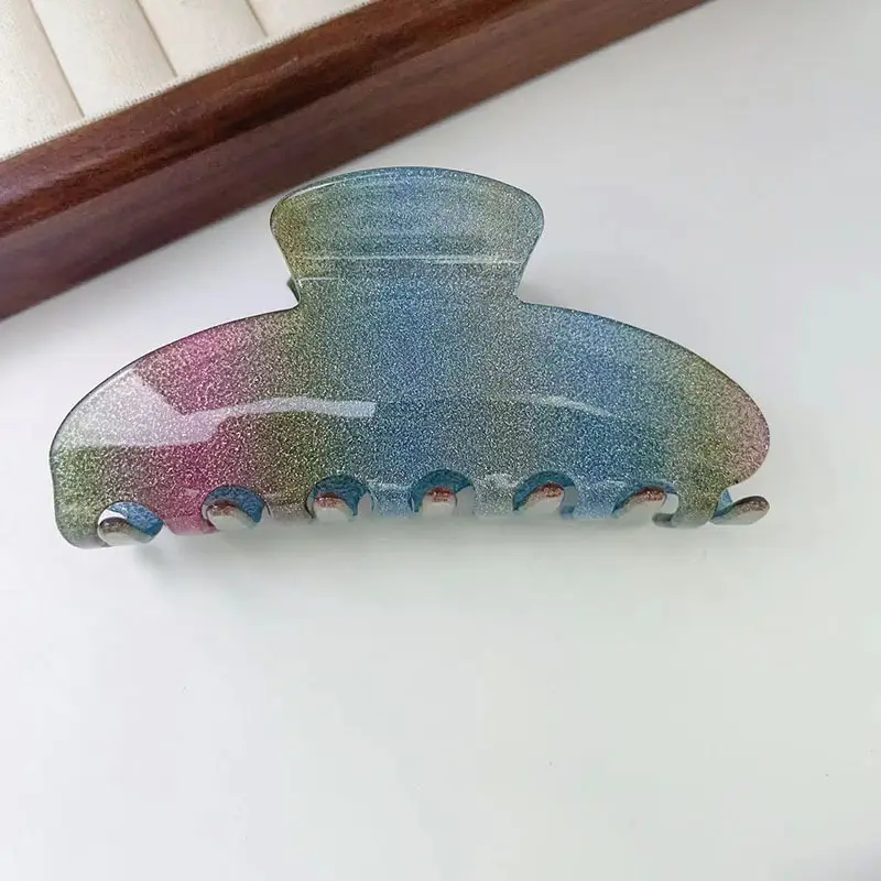 Colorful Glitter Hair Clip for Women Large Updo - Image 8