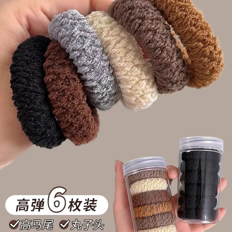 Thick Rubber Hair Ties for Women 2023 New High Quality - Image 7
