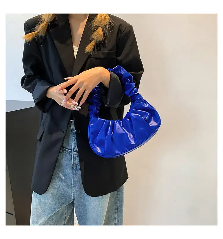 Purple Ruffled Shoulder Bag for Women 2023 — feature 18