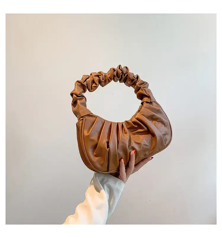 Purple Ruffled Shoulder Bag for Women 2023 — feature 32