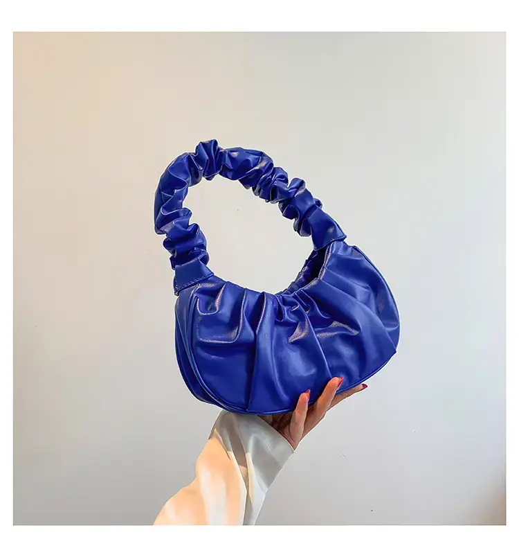 Purple Ruffled Shoulder Bag for Women 2023 — feature 33