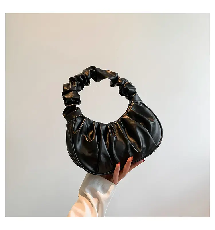 Purple Ruffled Shoulder Bag for Women 2023 — feature 36