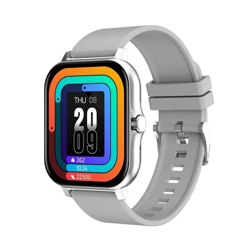 Pink Smart Watch with Heart Rate & BP Display - Image 2