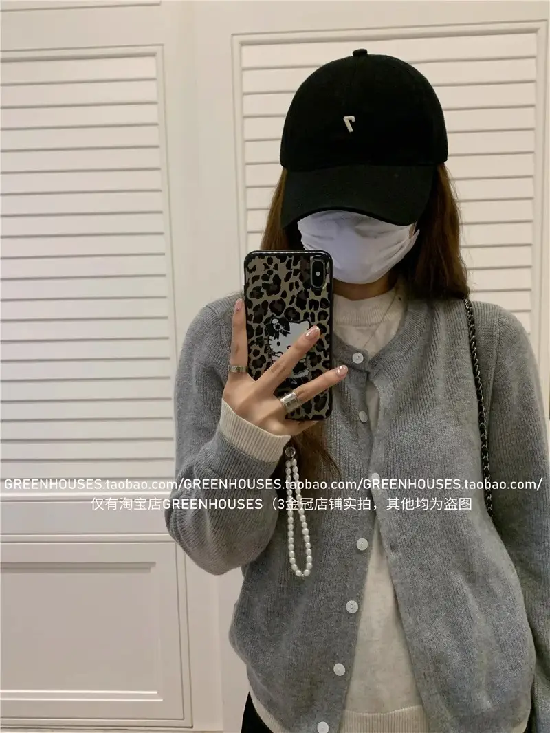 Women's Brown Baseball Cap with 7 Design Large Head — feature 18