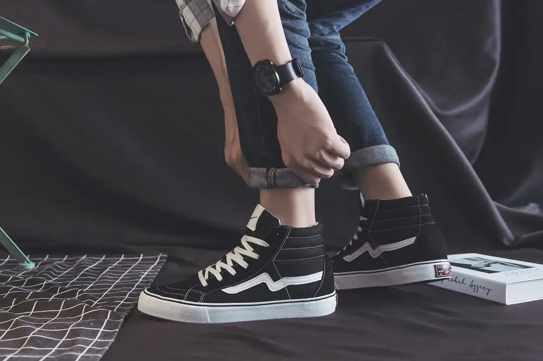 Three-time high-top canvas shoes for men and women students Korean-style all-match casual shoes single-layer shoes spring ins board shoes WDSW-90023 — feature 12
