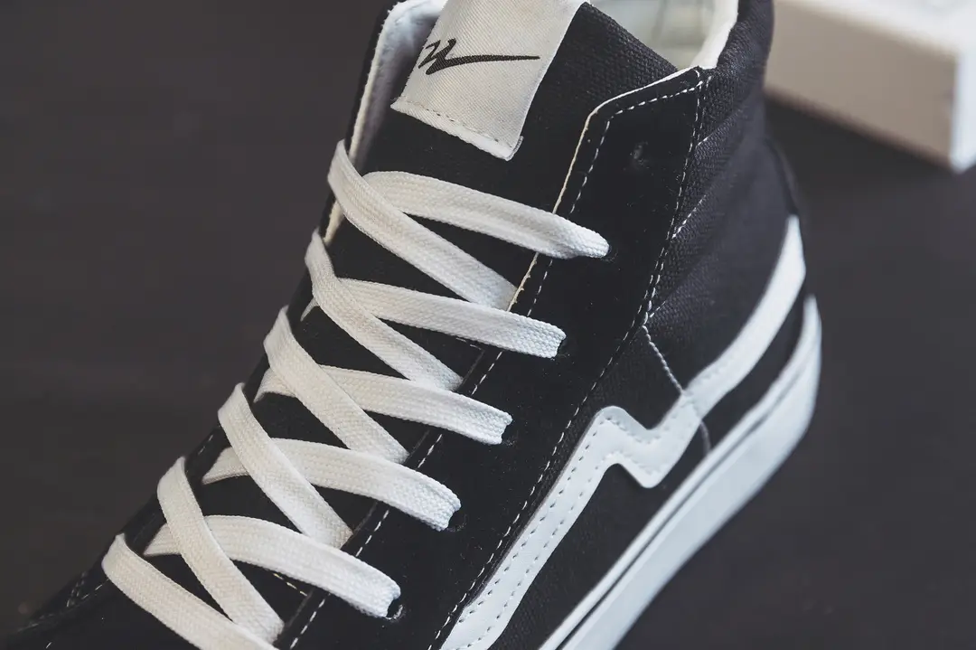 Three-time high-top canvas shoes for men and women students Korean-style all-match casual shoes single-layer shoes spring ins board shoes WDSW-90023 — feature 3