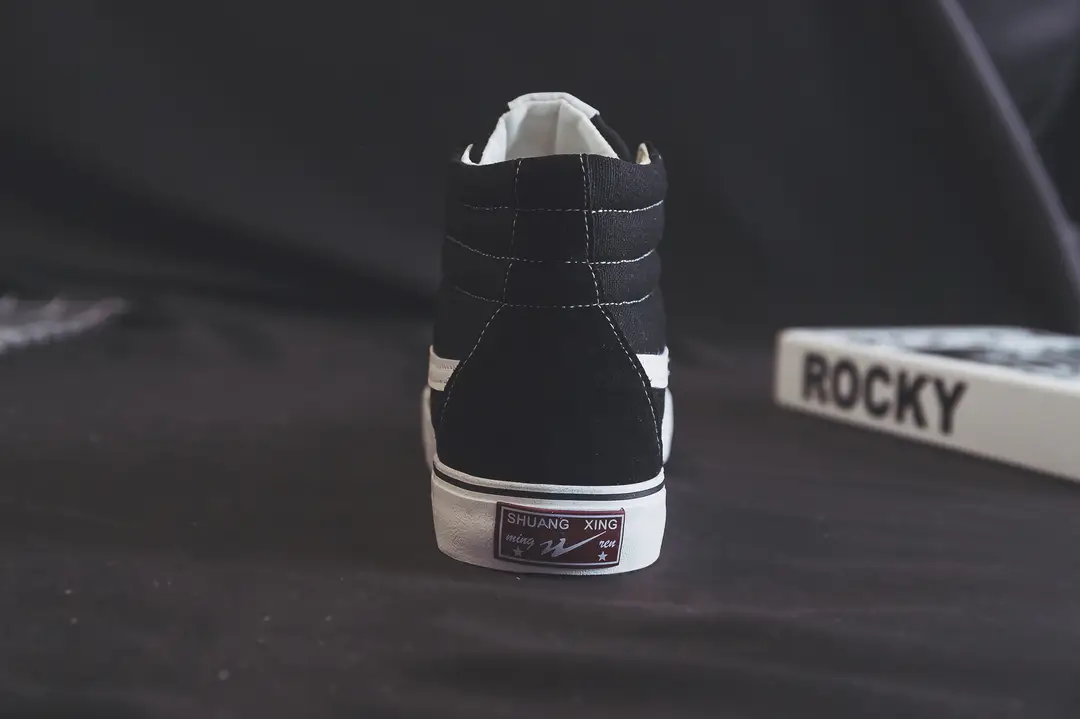 Three-time high-top canvas shoes for men and women students Korean-style all-match casual shoes single-layer shoes spring ins board shoes WDSW-90023 — feature 4