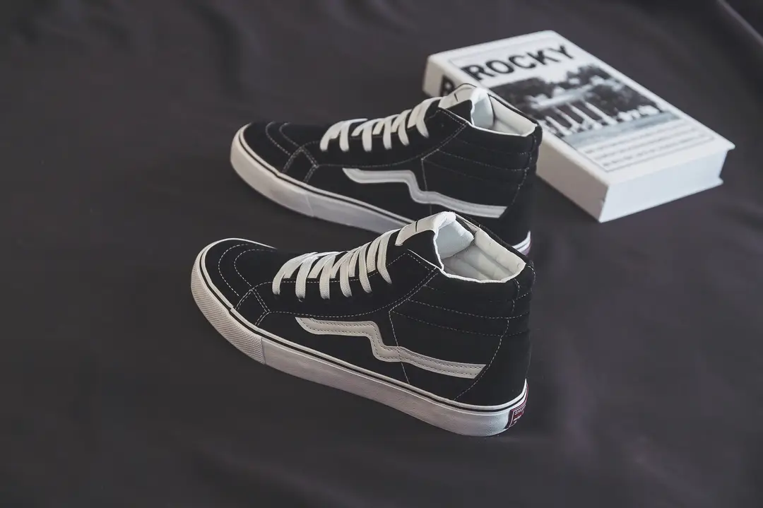 Three-time high-top canvas shoes for men and women students Korean-style all-match casual shoes single-layer shoes spring ins board shoes WDSW-90023 — feature 8