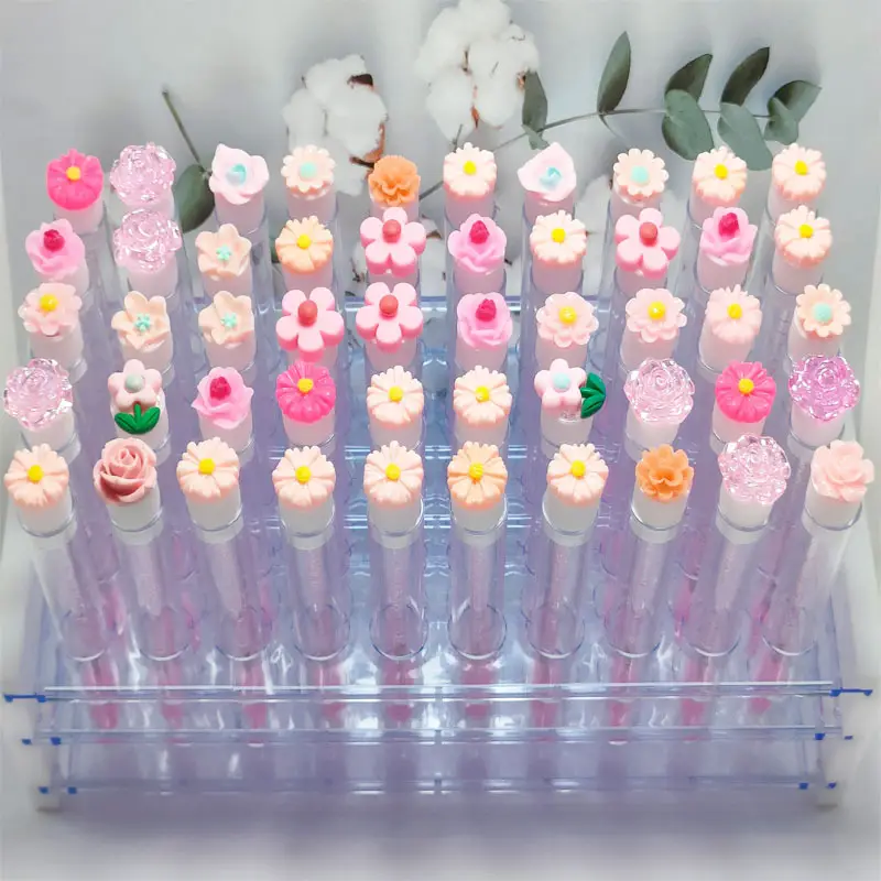Transparent Flower Independent Eyelash Brushes Set - Image 10