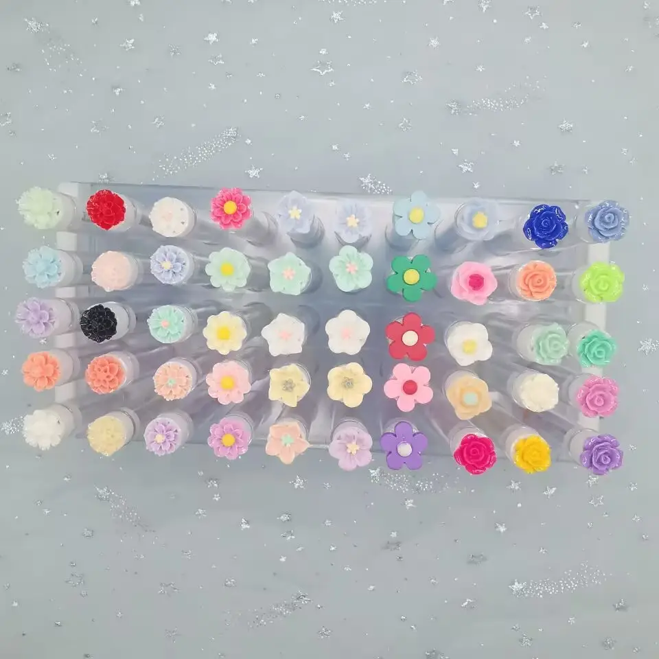 Transparent Flower Independent Eyelash Brushes Set — feature 12