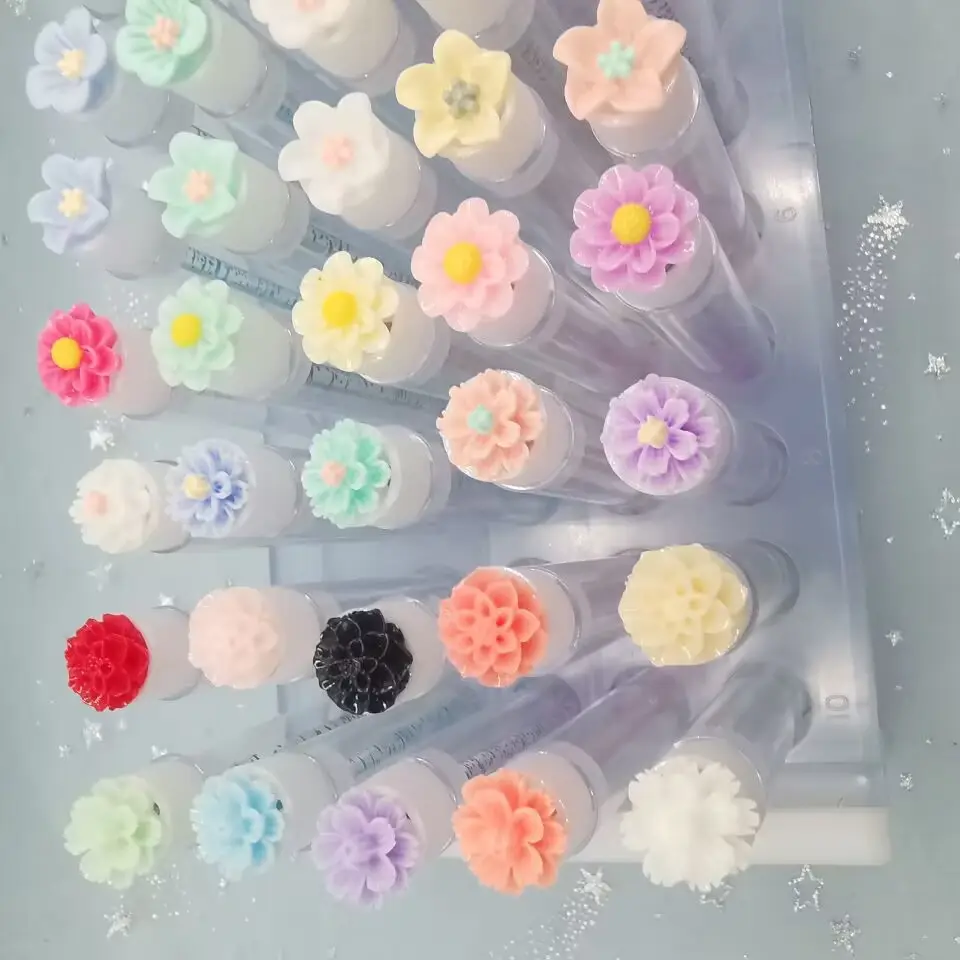 Transparent Flower Independent Eyelash Brushes Set — feature 13