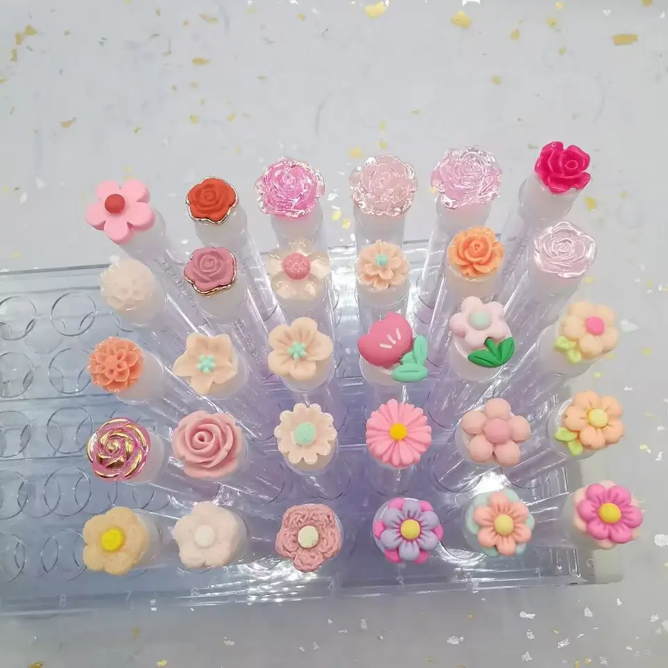 Transparent Flower Independent Eyelash Brushes Set — feature 16