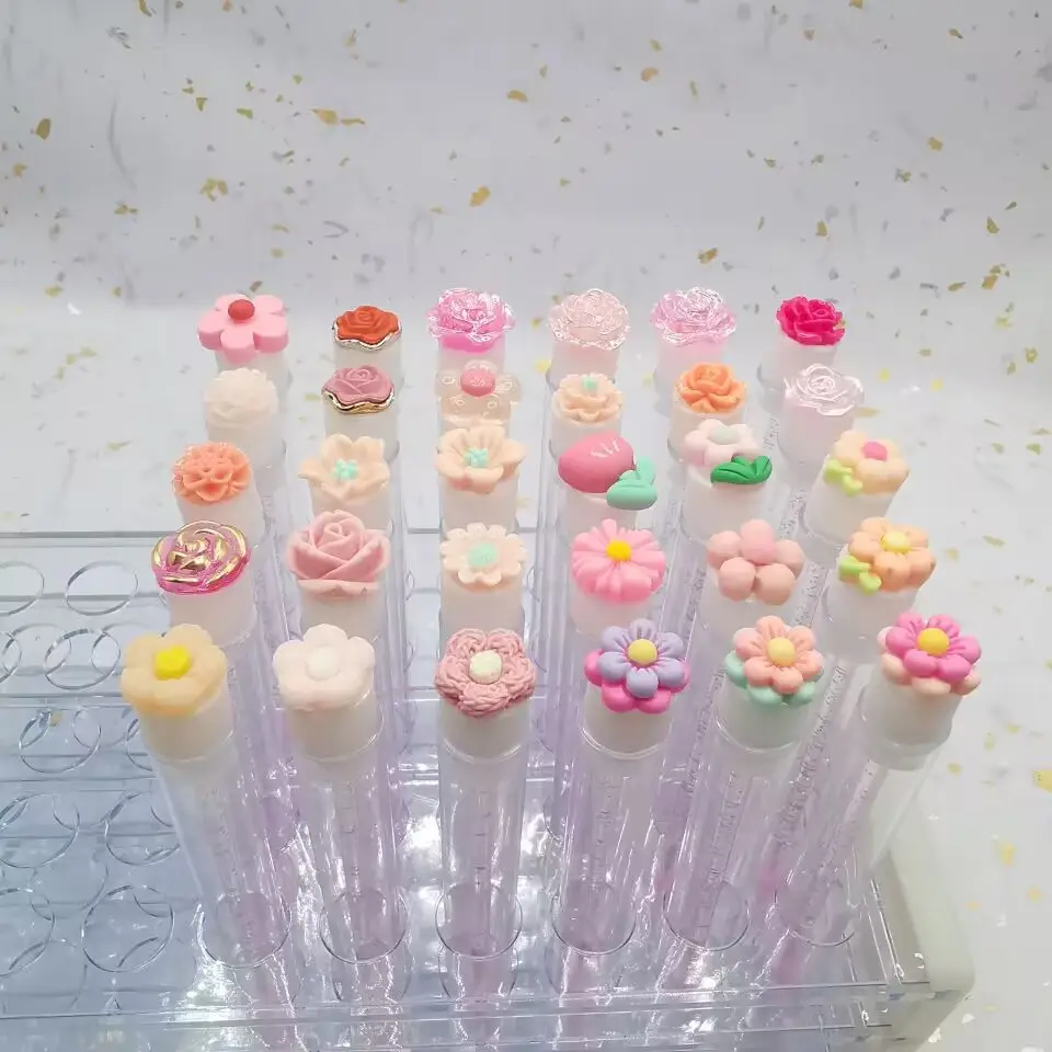 Transparent Flower Independent Eyelash Brushes Set — feature 18