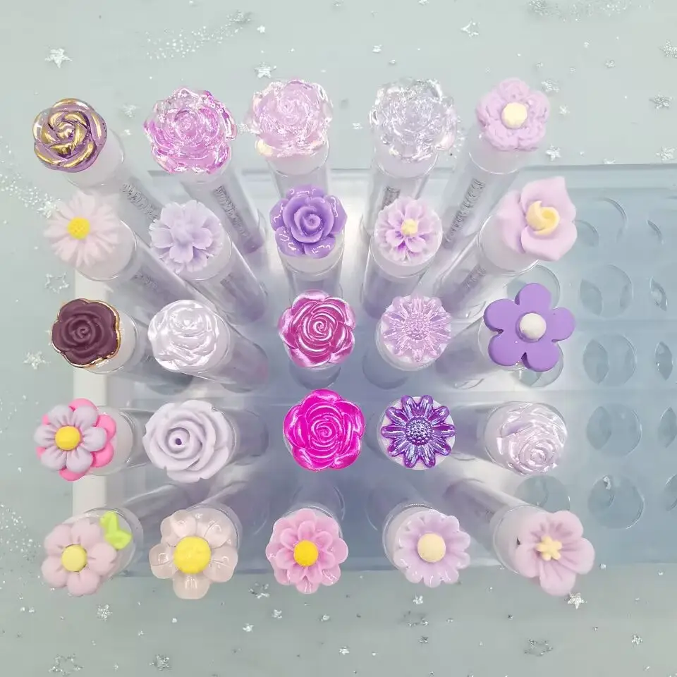 Transparent Flower Independent Eyelash Brushes Set — feature 20